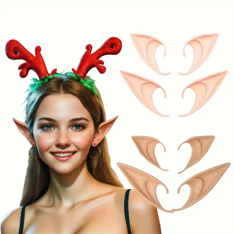 Elf Costume Christmas - Exquisite Latex Elf Ears for Mystical