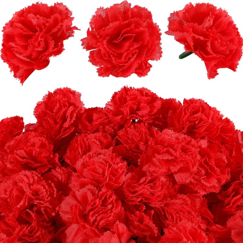 Christmas Wreath Fake - 10/20Pcs Rose Artificial Flower Head Christmas