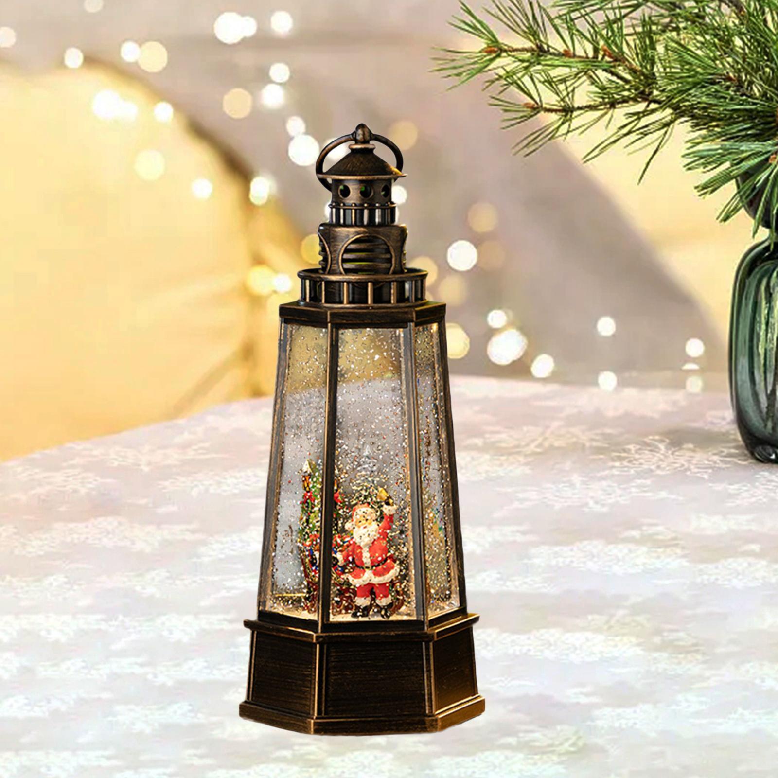 Christmas Snow Globe Lantern M - Snow Globe Musical ulasan dan harga