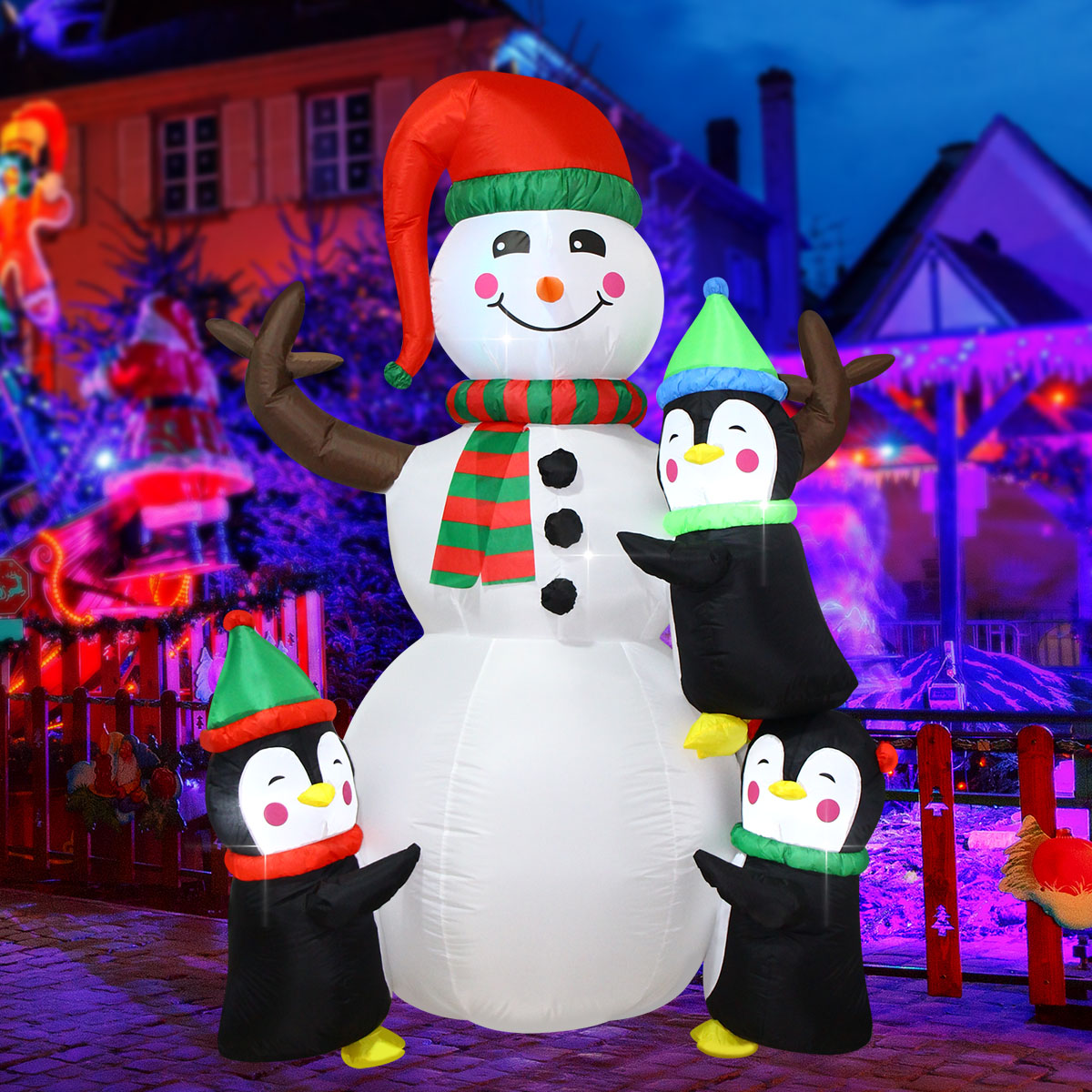 Christmas Inflatable Outdoor D - Christmas Lights Outdoor ulasan dan harga