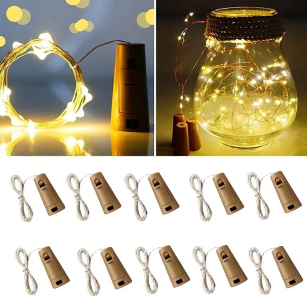 5pcs LED String Lights Copper  - Led Fairy String Lights ulasan dan harga