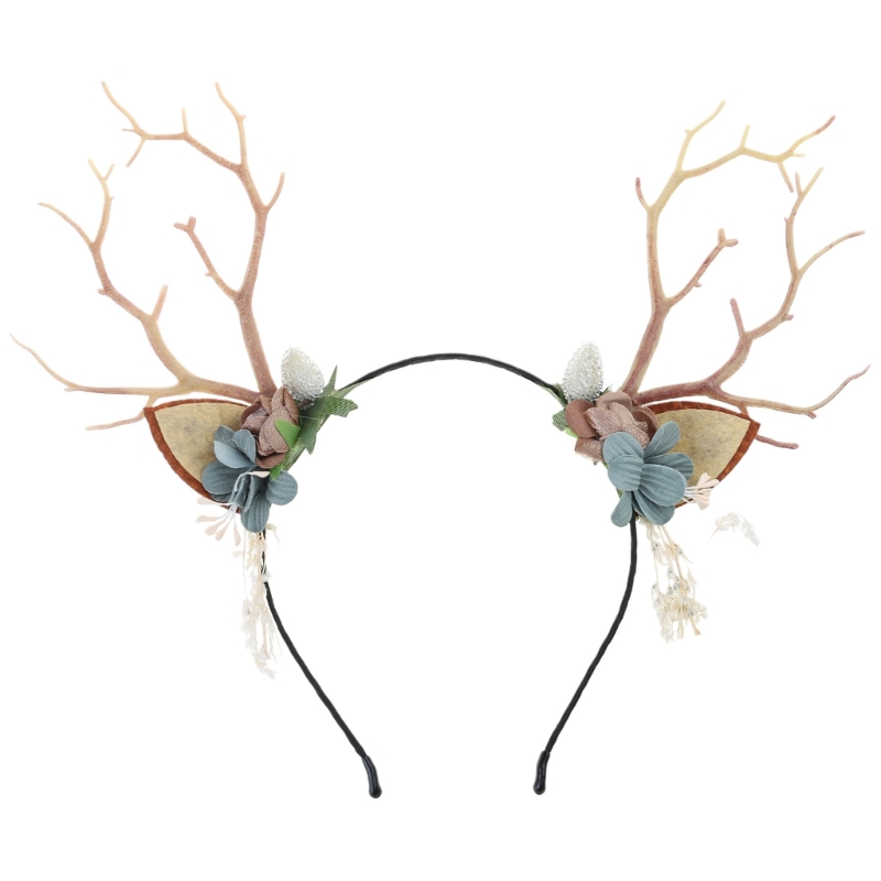 Branch Reindeer Antler Hair Ho - Reindeer Antlers Headband ulasan dan harga