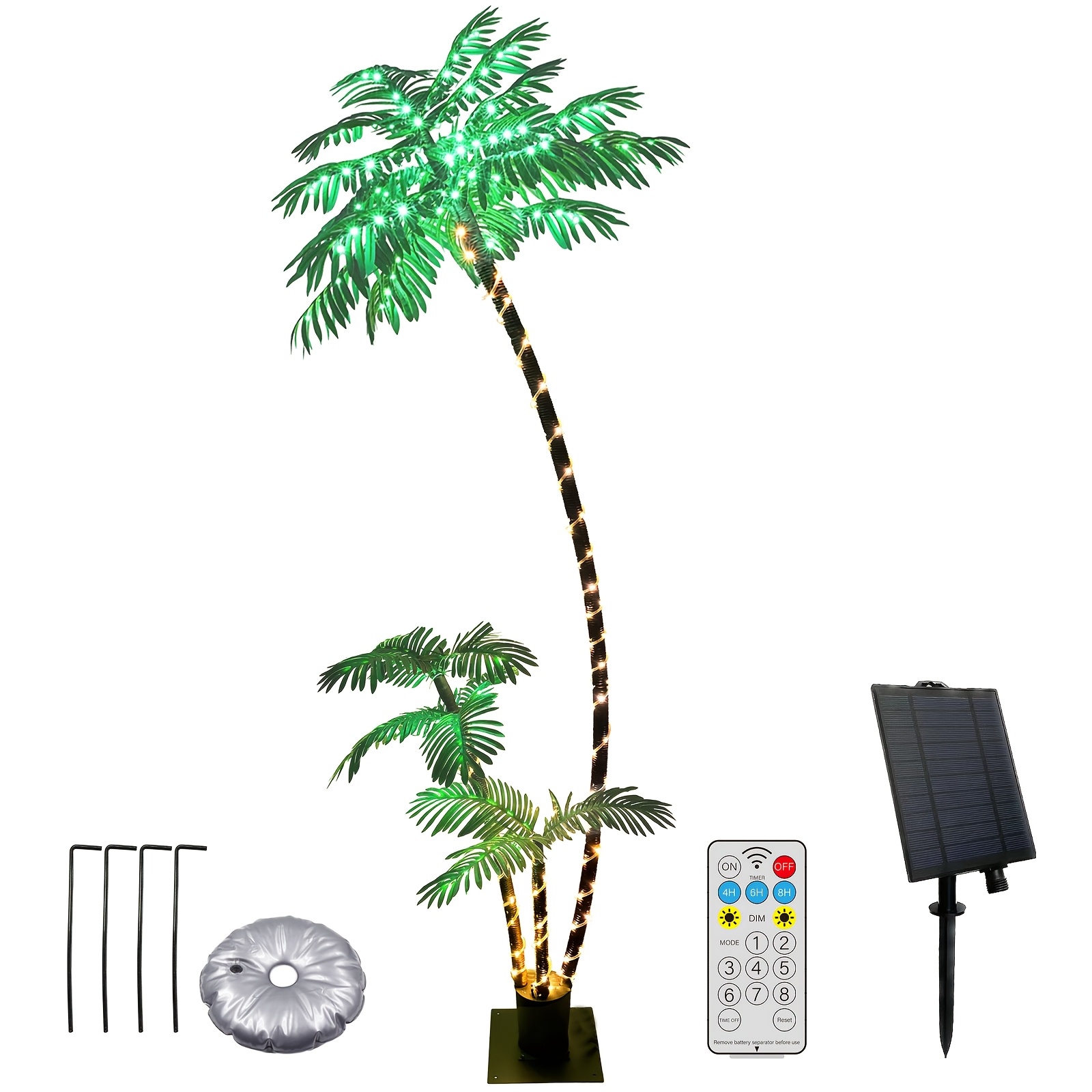 7ft Solar Lighted Artificial P - Christmas Tree Artificial ulasan dan harga