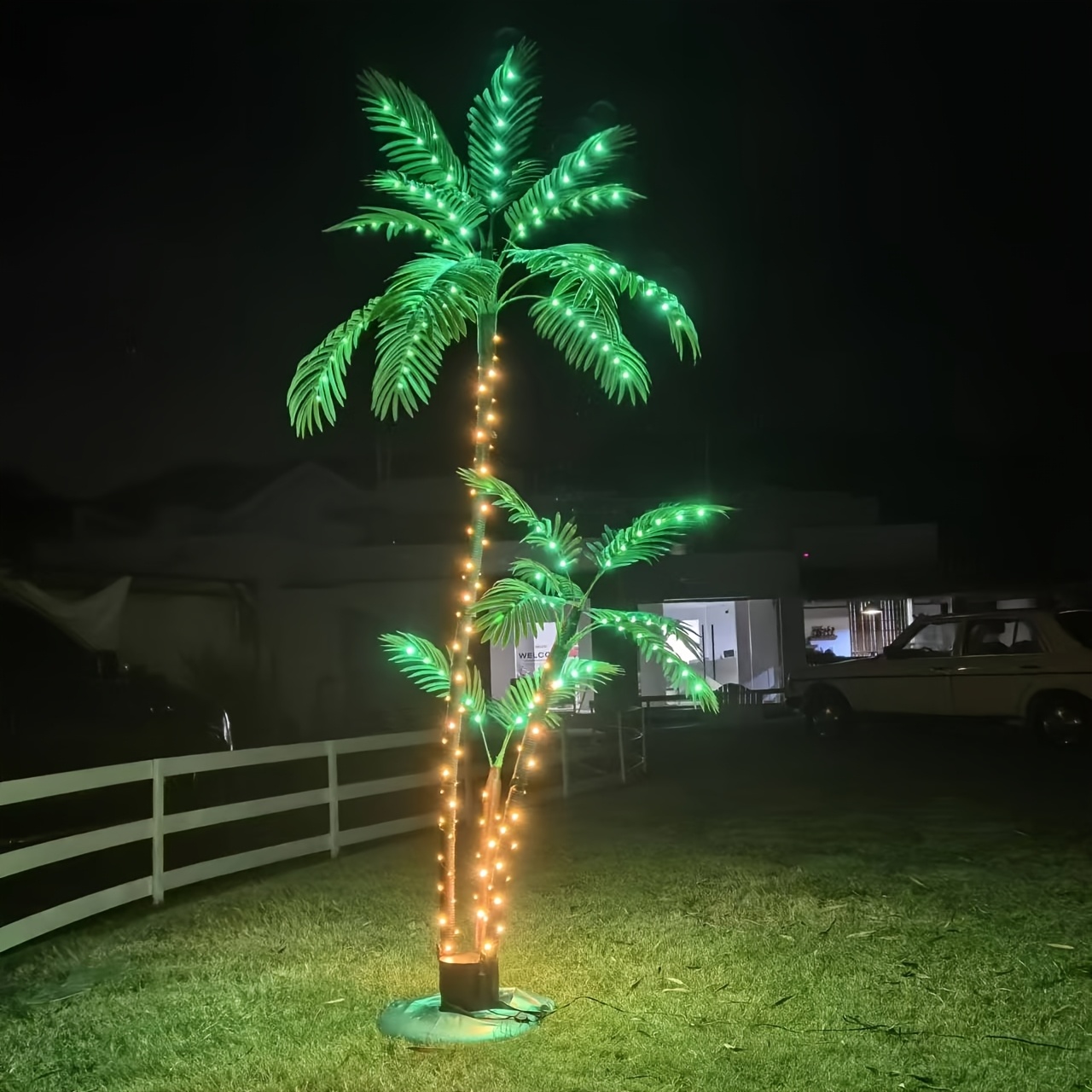 7ft Solar Lighted Artificial P - Christmas Tree Artificial ulasan dan harga