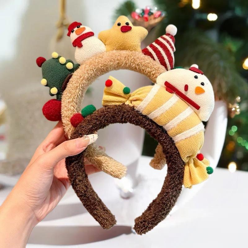 Plush Reindeer Antlers Hair Ho - Reindeer Antlers Headband ulasan dan harga