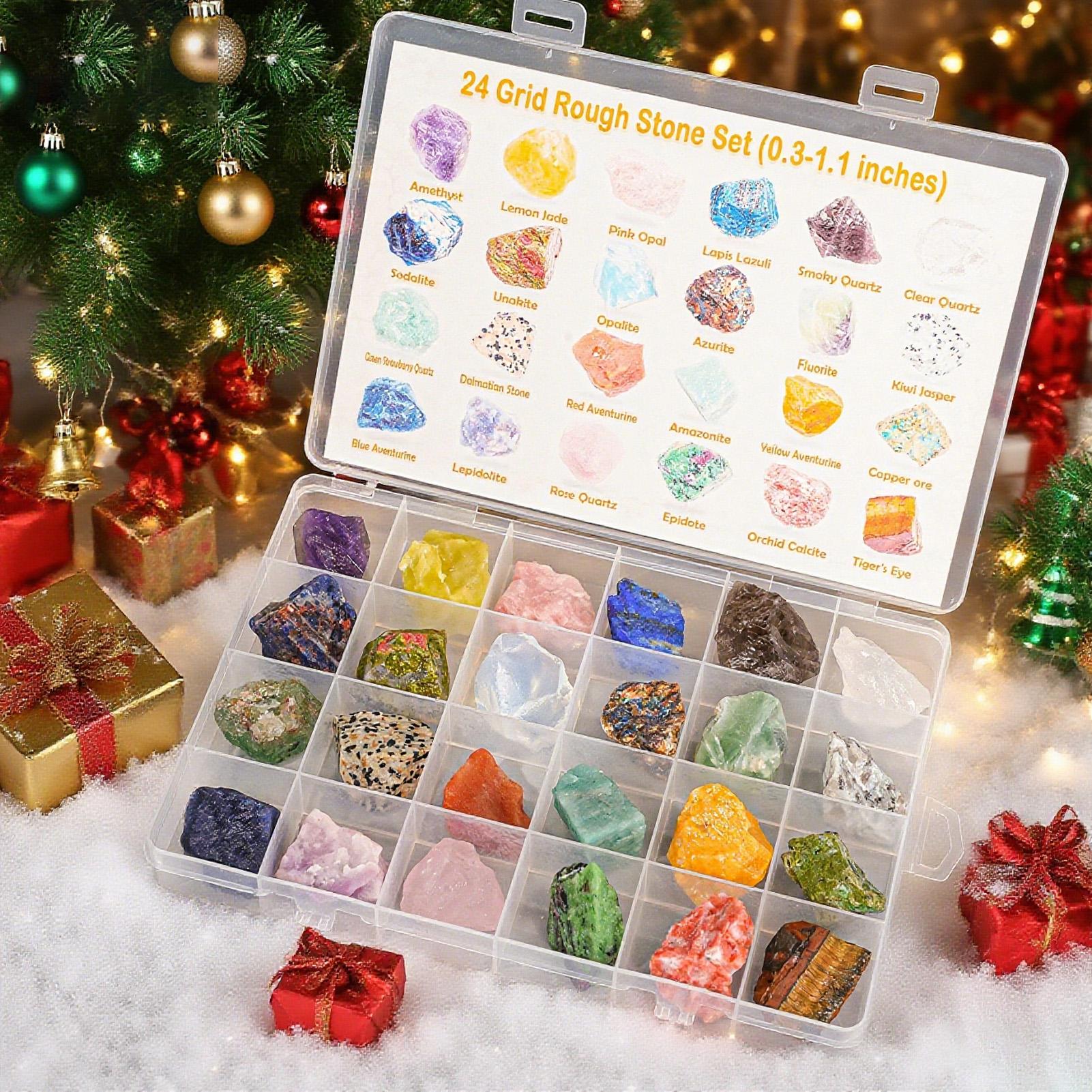 2025 Christmas Advent Gem Cale - Advent Calendar Gift ulasan dan harga