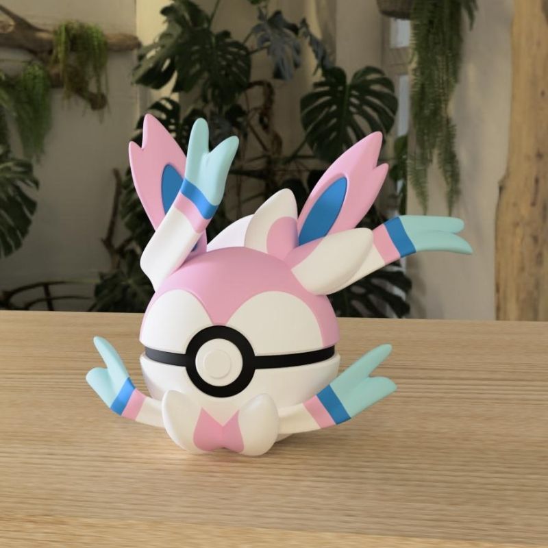 Pokemon Poke Ball Eevee Anime  - Ornament Ball Set ulasan dan harga