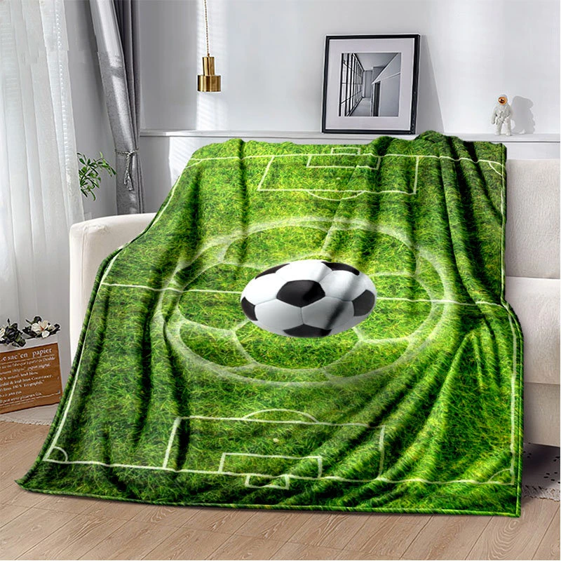 Soccer Ball Field Football Goa - Christmas Throw Blanket ulasan dan harga