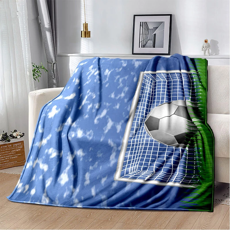 Soccer Ball Field Football Goa - Christmas Throw Blanket ulasan dan harga
