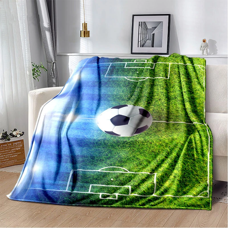 Soccer Ball Field Football Goa - Christmas Throw Blanket ulasan dan harga