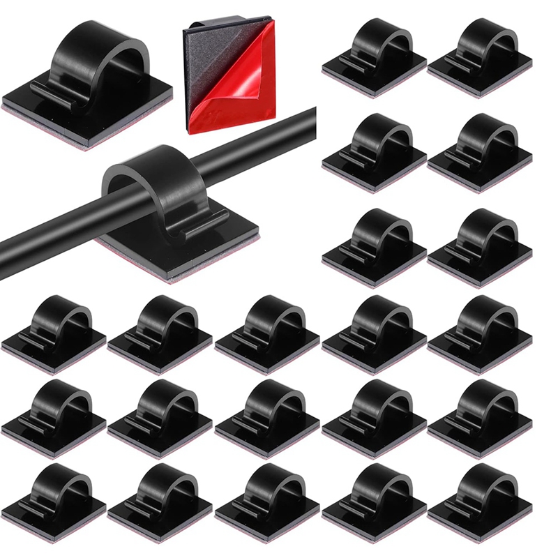 50 Pcs Mini Cable Clips Hooks  - Christmas Lights Outdoor ulasan dan harga