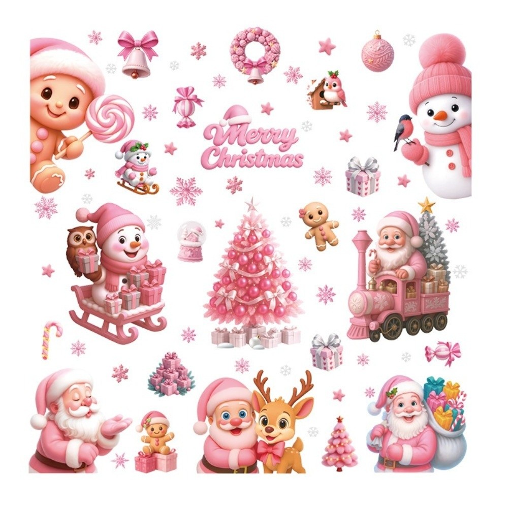 Removable PVC Window Stickers  - Snowflake Window Decal ulasan dan harga