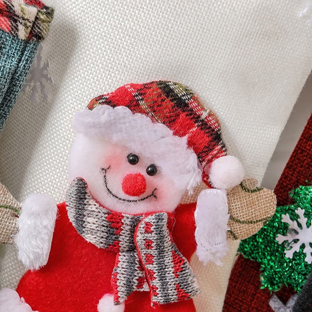 Multicolor Christmas Stocking  - Christmas Stocking Hanging ulasan dan harga