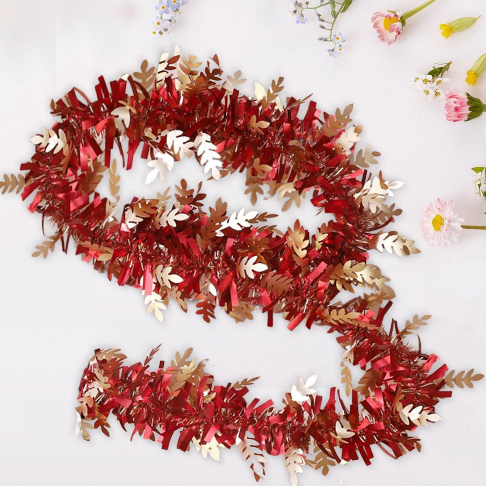 Christmas Tinsel Garland,Hangi - Tinsel Garland Decoration ulasan dan harga