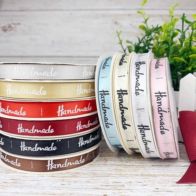 5/20Yards Roll 10mm Ribbon Han - Ribbon Bow Gift ulasan dan harga