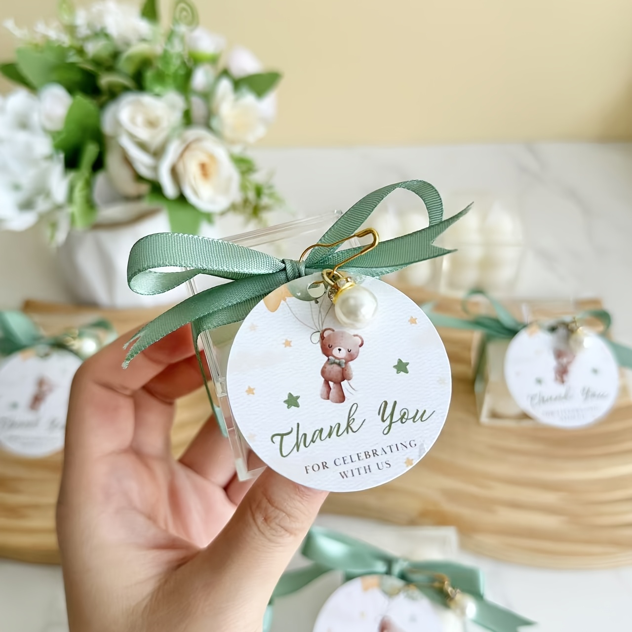 10/20sets Bubble Candle Favor  - Holiday Candle Set ulasan dan harga