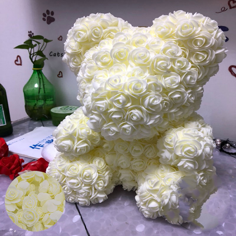 200/100pcs 3cm Foam Teedy Bear - Christmas Wreath Fake ulasan dan harga