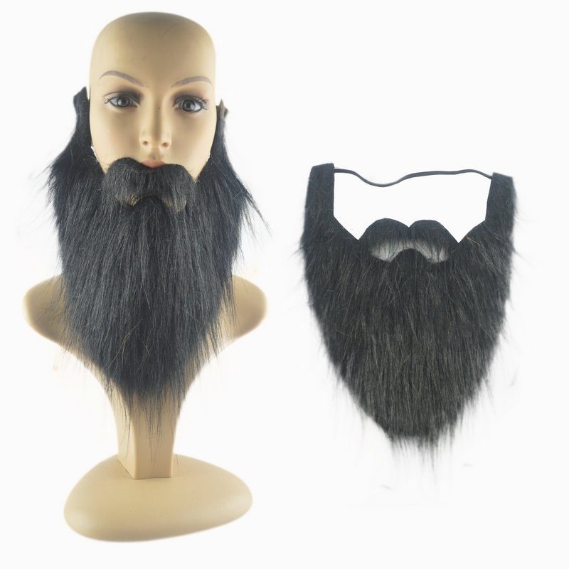 1pc DIY Fancy Dress Fake Beard - Elf Costume Christmas ulasan dan harga