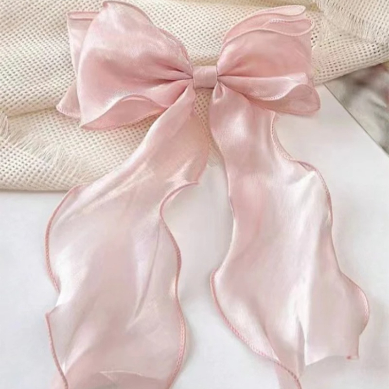 French Style Black Organza Flu - Ribbon Bow Gift ulasan dan harga