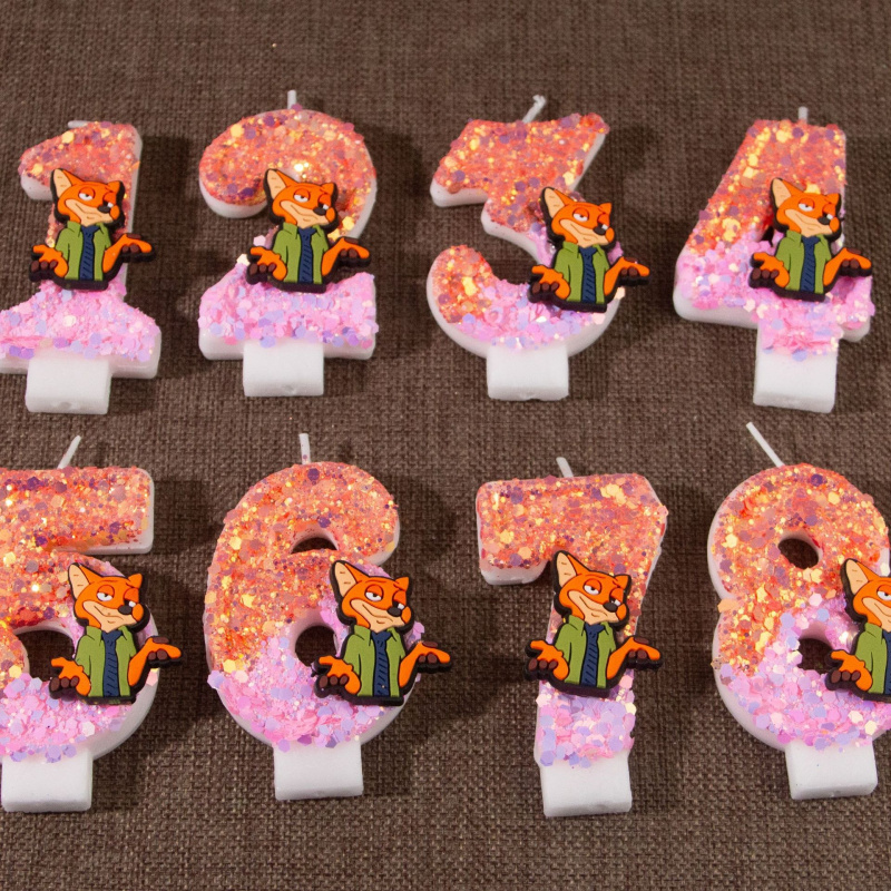Nick's Birthday Candles  Numbe - Holiday Candle Set ulasan dan harga