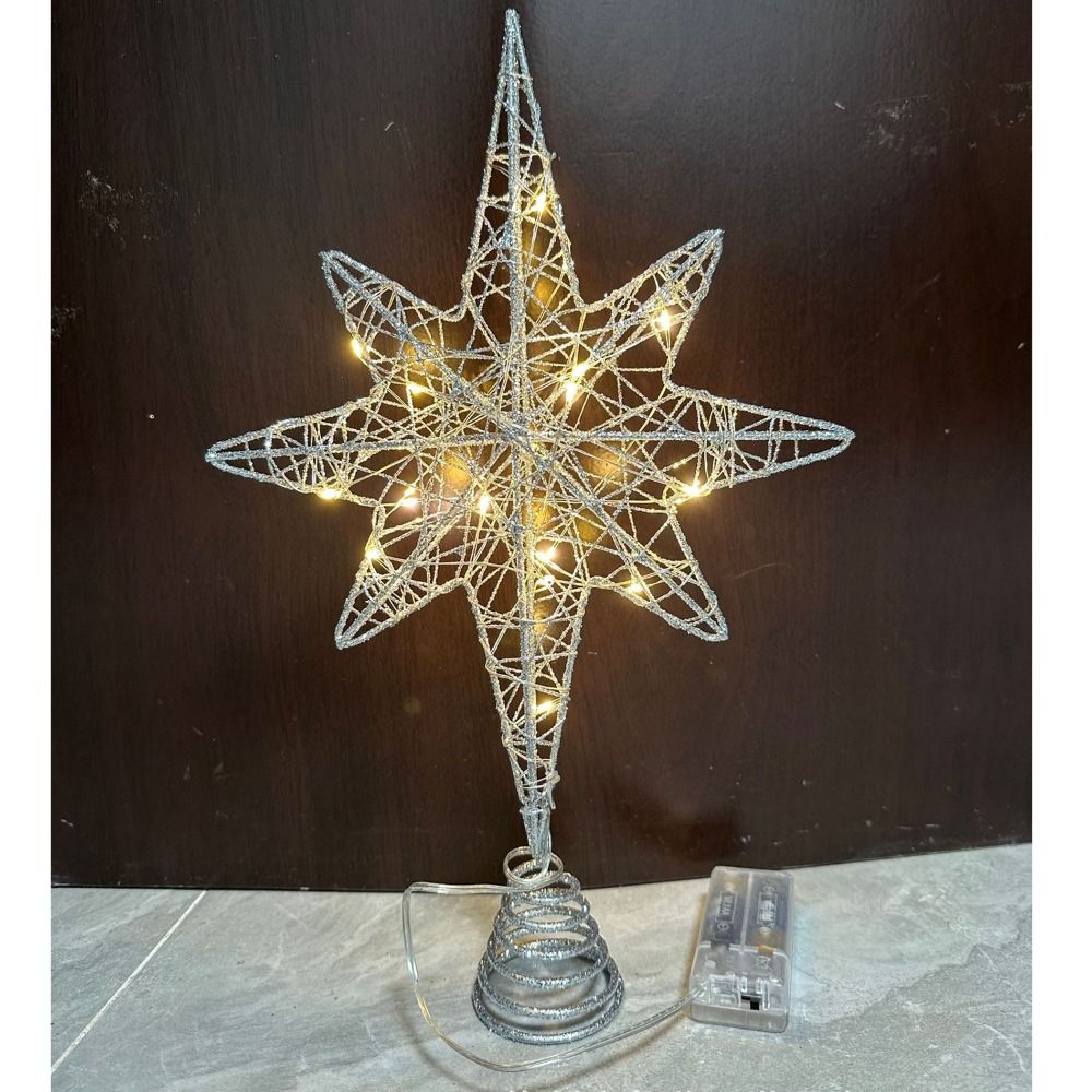 Star Christmas Tree Topper LED - Star Tree Topper ulasan dan harga
