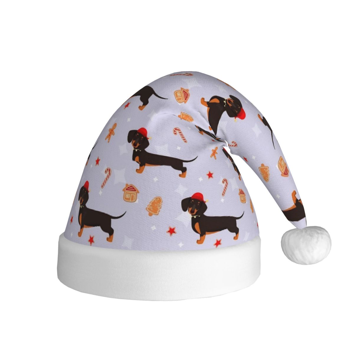Dachshund Plush Kawaii Christm - Santa Hat Plush ulasan dan harga