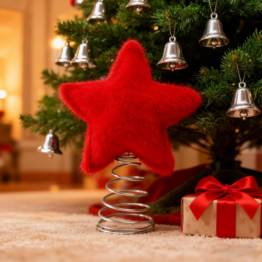 Plush Star Tree Topper Plush F - Star Tree Topper ulasan dan harga