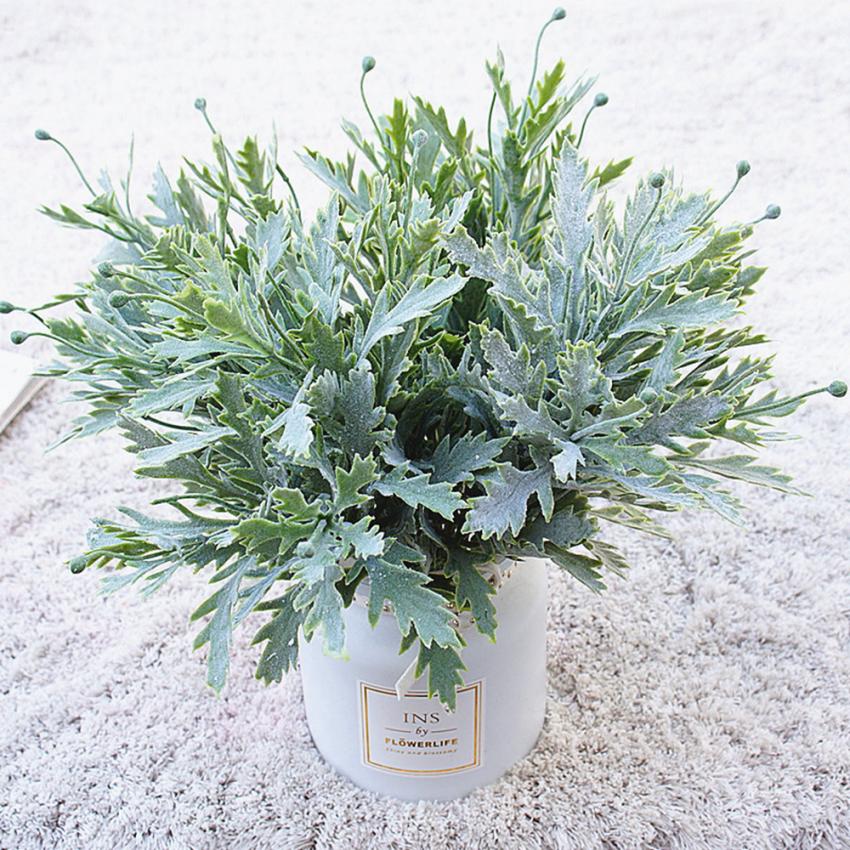 1/5PCS Lagomorpha Leaf Artific - Christmas Wreath Fake ulasan dan harga