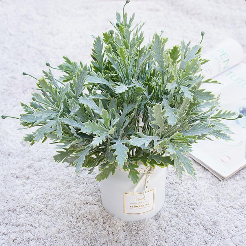 1/5PCS Lagomorpha Leaf Artific - Christmas Wreath Fake ulasan dan harga