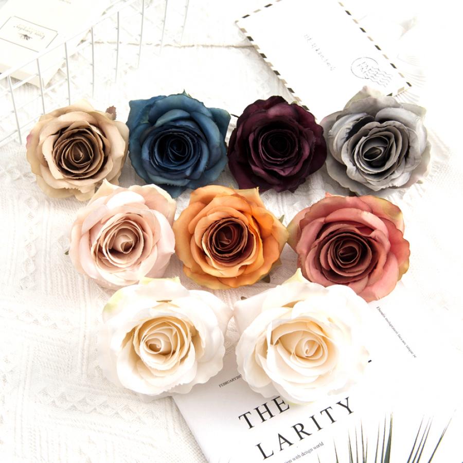 5/10PCS Artificial Flowers Who - Christmas Wreath Fake ulasan dan harga