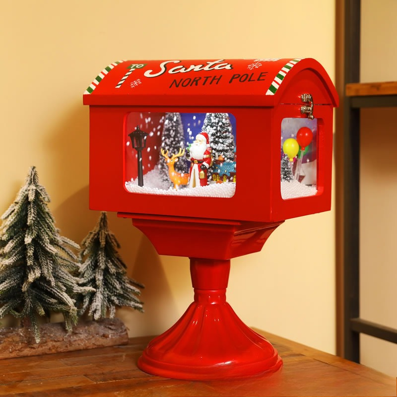 Christmas Decoration with Musi - Snow Globe Musical ulasan dan harga